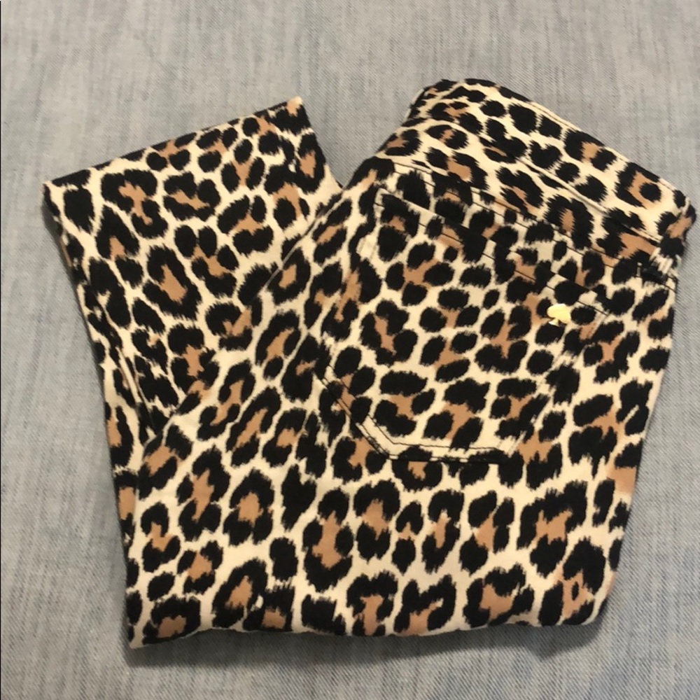 Kate Spade Brooke Street Cheetah Denim